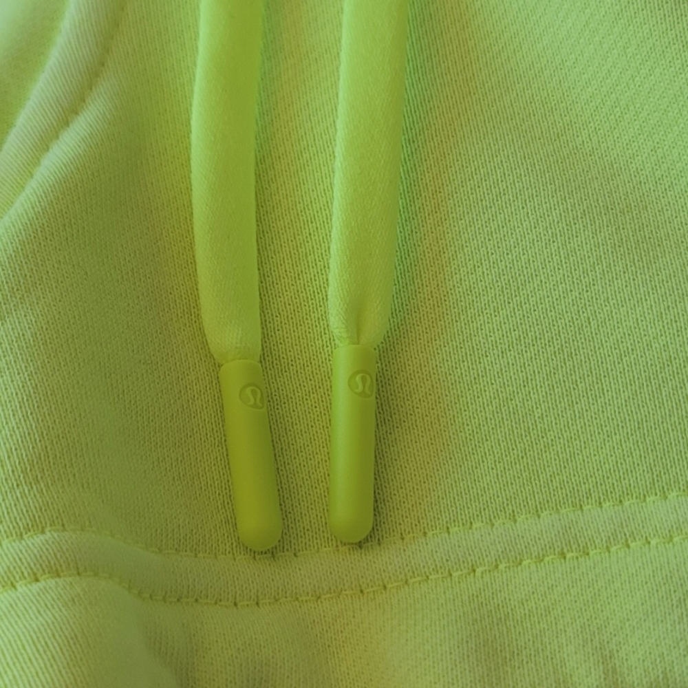 Lululemon Inner Glow High Rise Shorts in Neon Garment Dye Solid Highlight Yellow - Picture 10 of 14